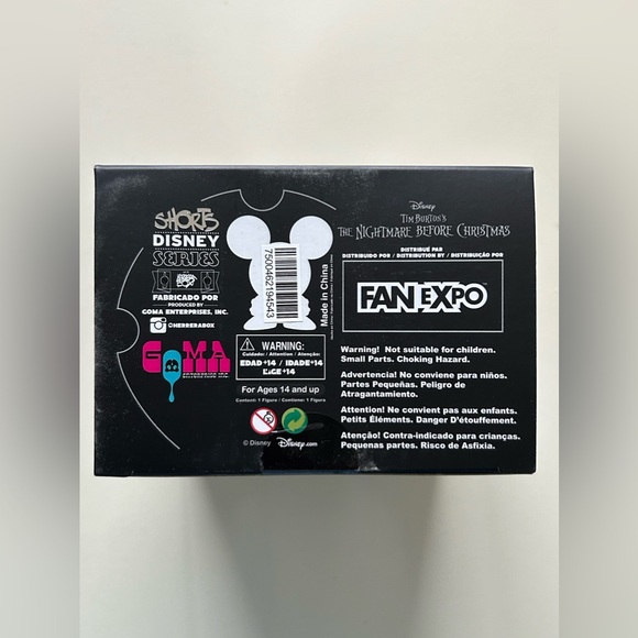 DISNEY SHORT SERIES VINYL JACK SKELLINGTON FAN EXPO NIGHTMARE BEFORE BNIB - Picture 4 of 5